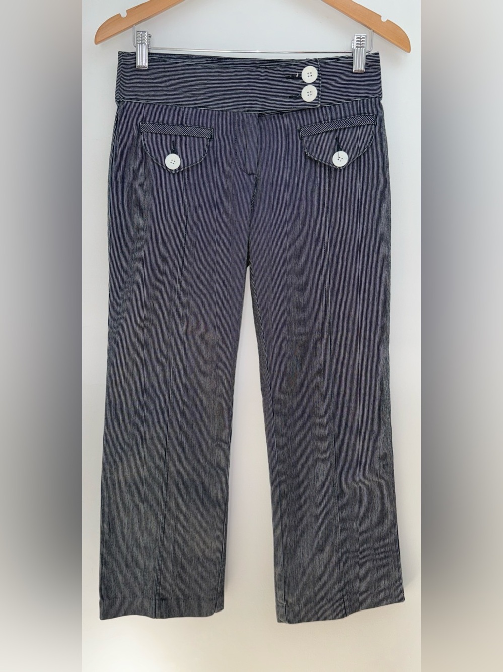 Vintage Pittarelli wide leg crop trousers‎ size 4